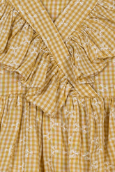 Girl's Checkered Casual Top